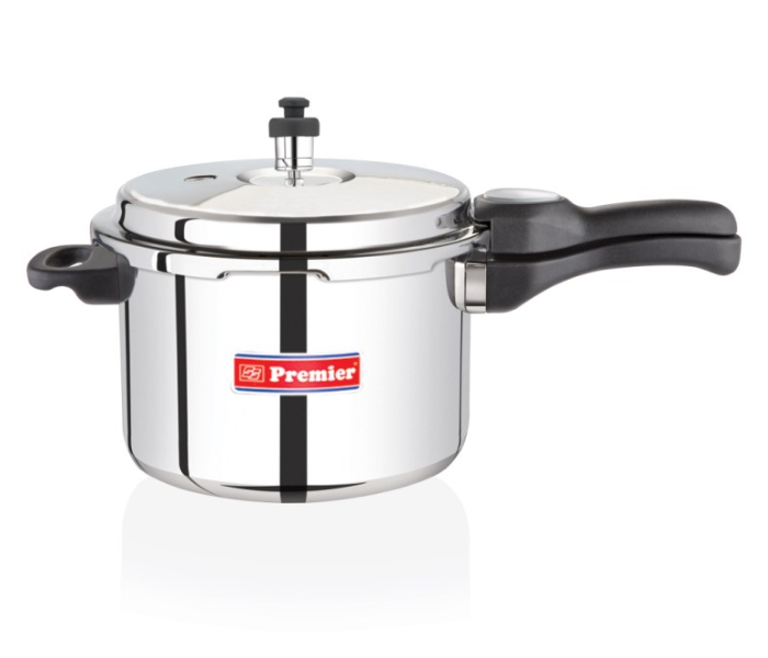 Premier 2161 Netraa Deluxe 7.5 LitreAluminium Pressure Cooker - Silver - Zoom Image