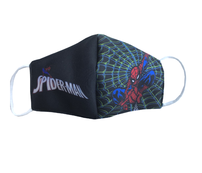 Zap Spider Man Theme Printed Reusable and Washable Mask for Kids - Zoom Image