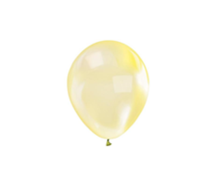 Rota Party 12 Inch Extra Transparent 20 Pieces Balloon - Yellow - Zoom Image