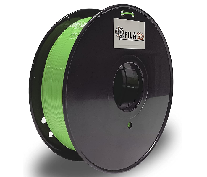 Fila3D 1.75mm PETG 1Kg 3D Printer Filament - Transparent Green - Zoom Image 2