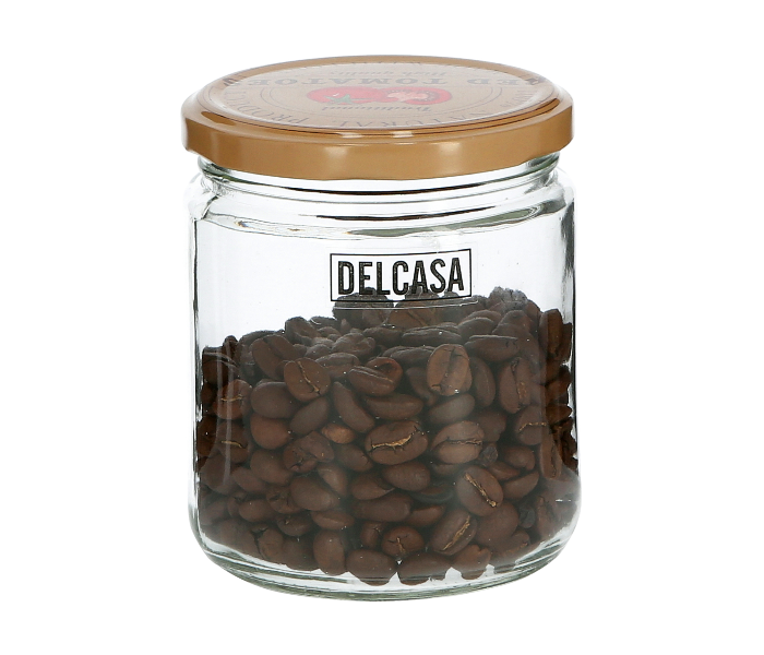 Delcasa DC1752 400ml 6 Pieces Glass Storage Jar Set - Clear - Zoom Image 1