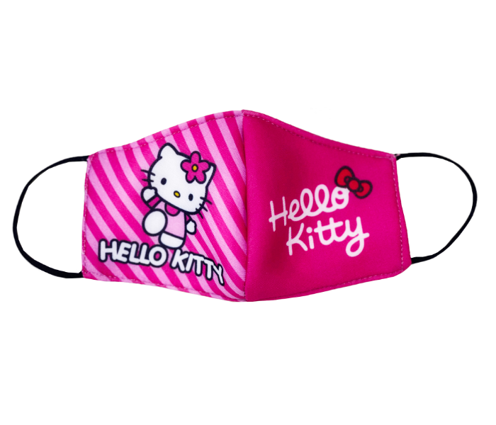 Zap Hello Kitty 3 Printed Reusable and Washable Mask for Kids - Zoom Image