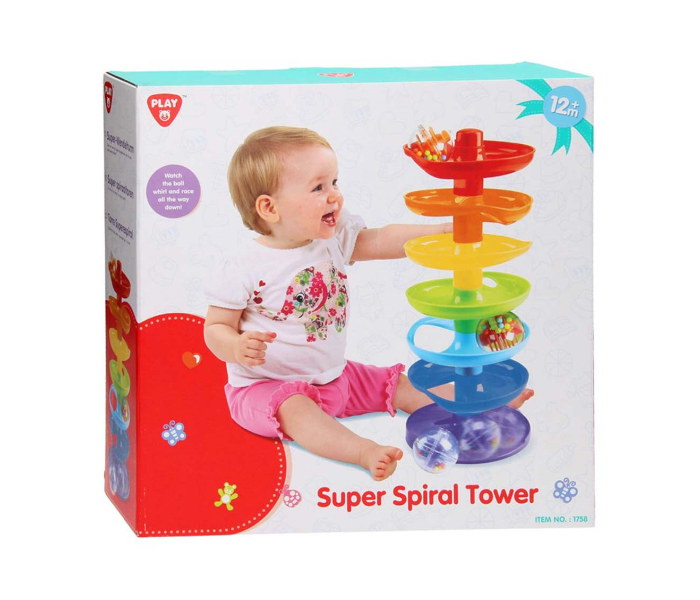 PlayGo Super Spiral Tower Toy Set for Kids - Zoom Image 2