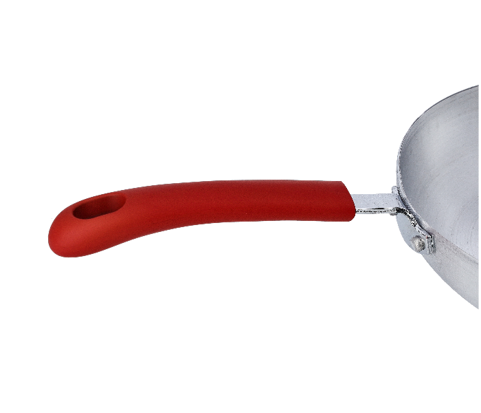 Delcasa DC1960 24cm Aluminium Frypan with Bakelite Handle - Silver - Zoom Image 3