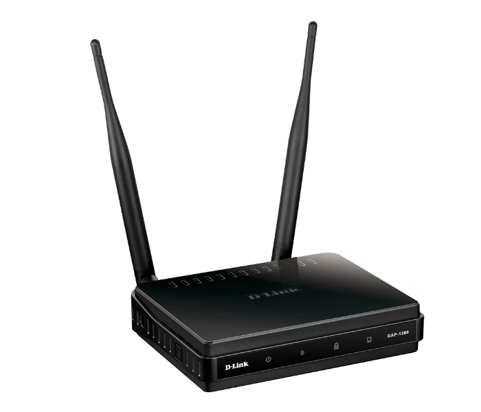 D-Link DAP-1360 Wireless N Range Extender - Black - Zoom Image 2