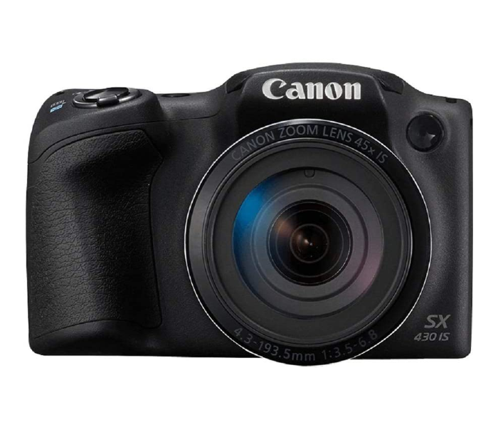 Canon PowerShot SX430 Camera - Black - Zoom Image