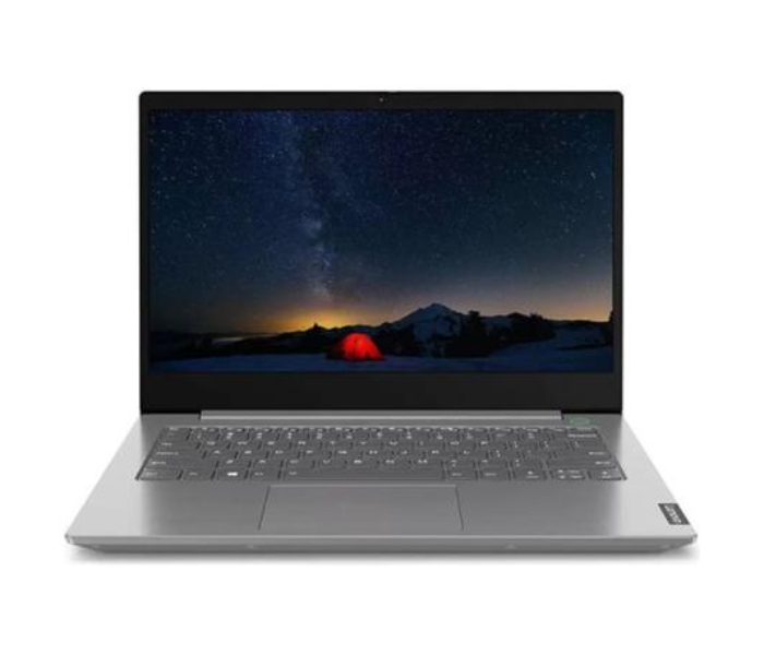 Lenovo V14 82C400D8AK 14 Inch HD Intel Core i5-1035G1-1.10GHz Processor 4GB RAM 1TB HDD Intel HD Graphics DOS Laptop - Grey - Zoom Image 1