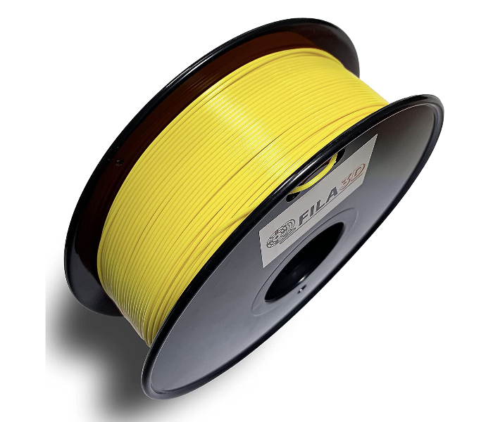 Fila3D 1.75mm Rubber 1Kg 3D Printer Filament - Yellow - Zoom Image 3