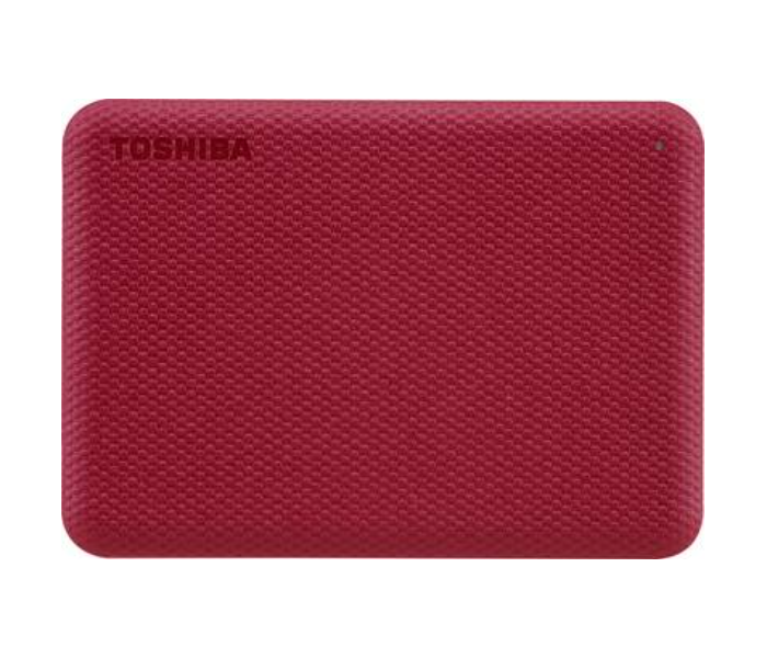 Toshiba HDTCA40ER3CA 4TB USB 3.2 Gen 1 Canvio Advance Portable Hard Drive With Automatic Backup - Red - Zoom Image 1