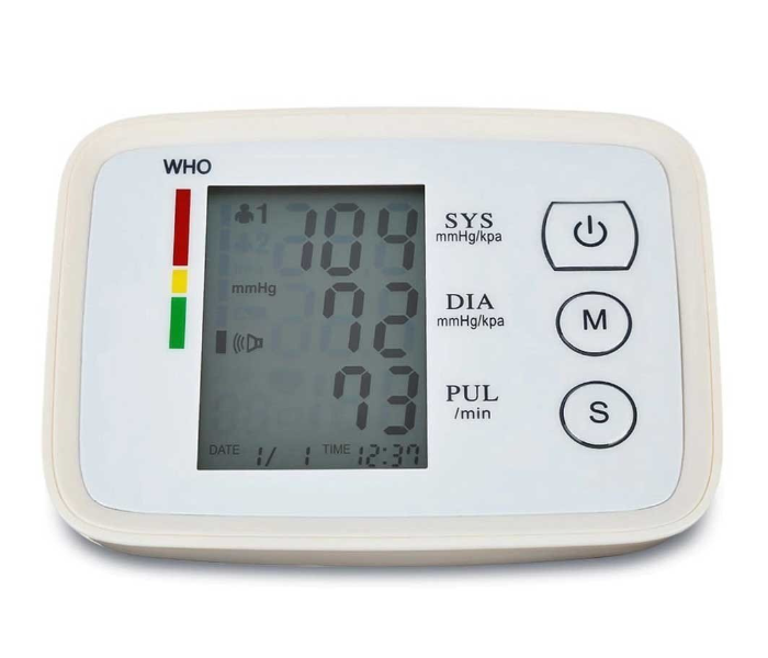 FN- Electronic CK-A155 Blood Pressure Meter - White - Zoom Image 2