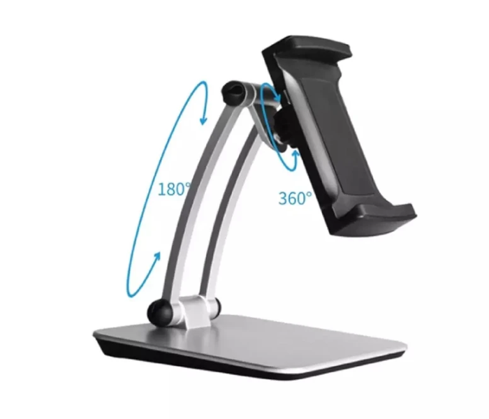 Aluminium Desktop Tablet Mobile Stand Holder - Zoom Image 3