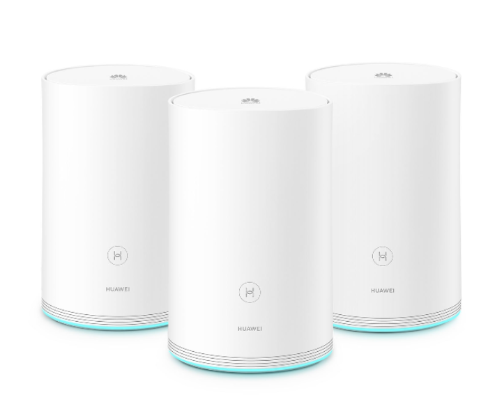 Huawei WiFi Mesh Pack of 3 Hybrid Router - White - Zoom Image 1