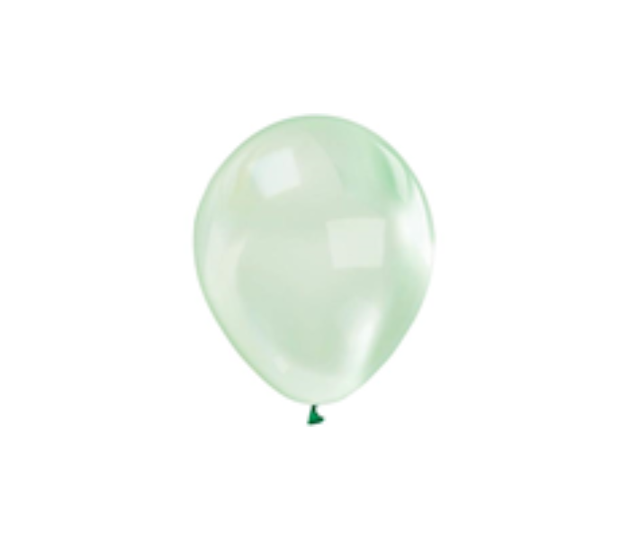 Rota Party 12 Inch Extra Transparent 20 Pieces Balloon - Green - Zoom Image