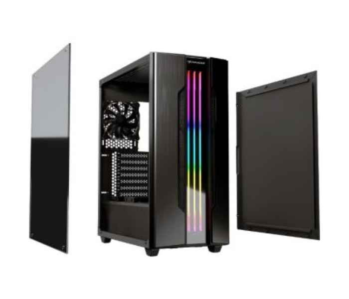 Cougar Gemini S RGB RGB Mid Tower Gaming Case - Black - Zoom Image 1