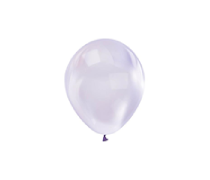 Rota Party 12 Inch Extra Transparent 10 Pieces Balloon - Violet - Zoom Image