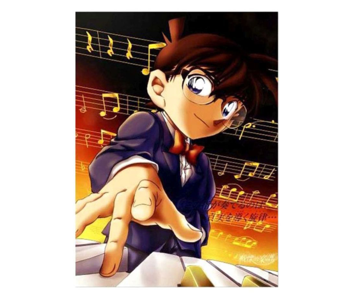 ZAP ZMP-112 The Anime Detective Conan Mouse Pad - Blue And Black - Zoom Image