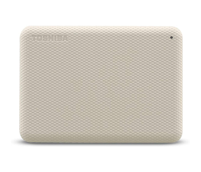 Toshiba HDTCA40EW3CA 4TB USB 3.2 Gen 1 Canvio Advance Portable Hard Drive With Automatic Backup - Light Beige - Zoom Image 2