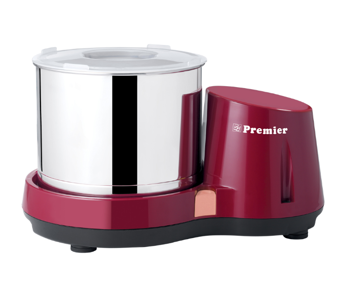 Premier 2098 200W 2 Litre Table Top Compact Wet Grinder - Red - Zoom Image