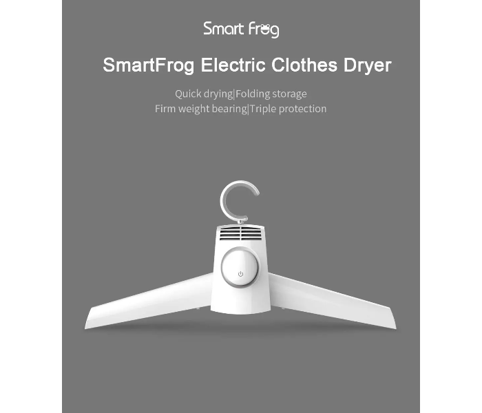 Smart Frog 150W Portable Electric Dryer Hanger Suit Shoes Rack Machine - White - Zoom Image 5