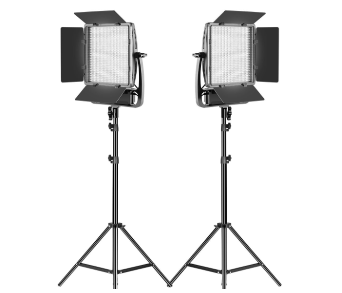 GVM AWP-1225 BI- Colour LED Video Light S900D Stand Lighting Kit - Zoom Image 1