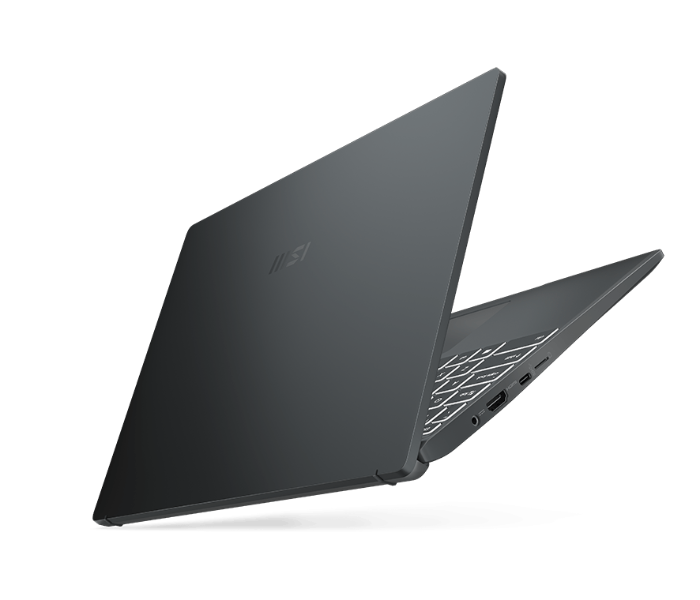 MSI Modern 14 B4MW 14 Inch AMD Ryzen 5 4500U 8 GB RAM 256 GB Storage AMD Radeon Graphics - Carbon Gray - Zoom Image 3