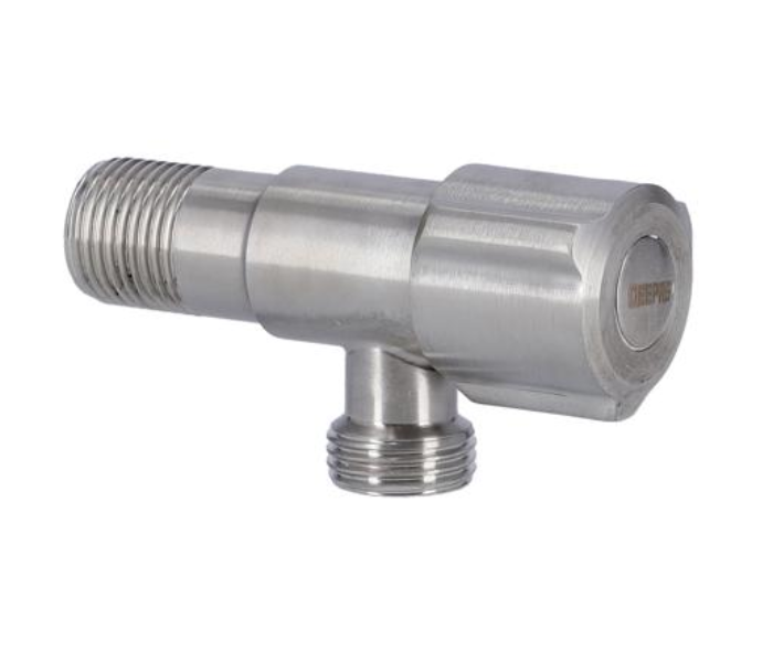 Geepas GSW61080 Stainless Steel Angle Valve - Silver - Zoom Image 2