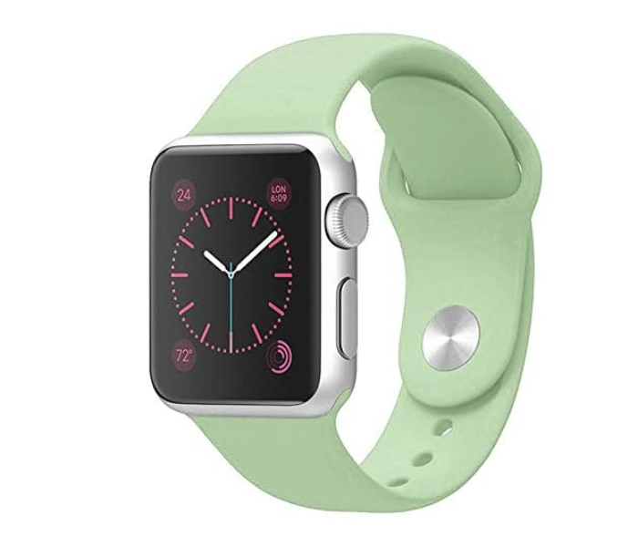 Generic GN-WB437-42-01 Silicone Strap Band for Apple Watch Series - Mint - Zoom Image