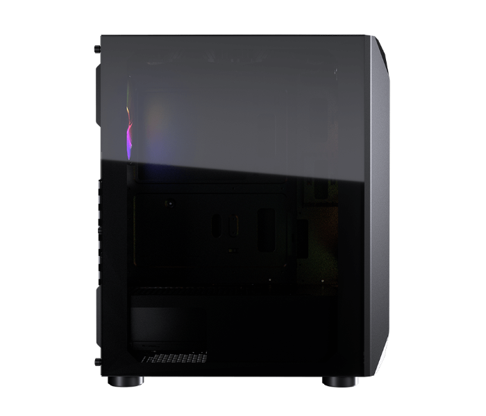 Cougar MX410-G RGB Mid-Tower Gaming Case - Black - Zoom Image 4