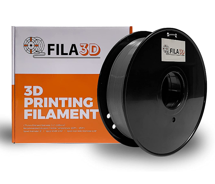 Fila3D 1.75mm PLA Plus 1Kg 3D Printer Filament - Grey - Zoom Image 1