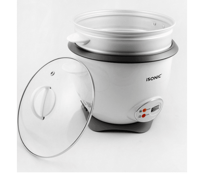 iSONIC iRC 761 1.8L Automatic Premium 3 in1 Rice Cooker – White - Zoom Image 3