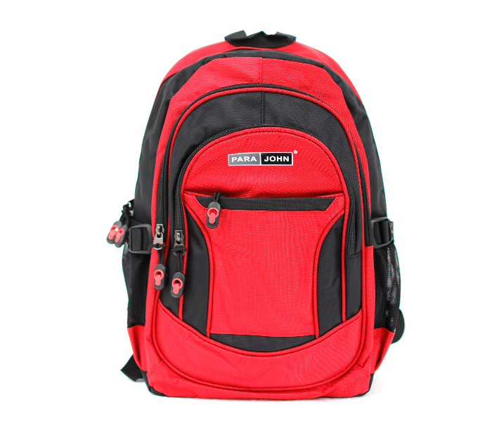 Para John PJSB6004A20-B-R 20 inch Unisex Casual Backpack - Black and Red - Zoom Image 1