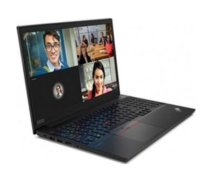 Lenovo ThinkPad E15-20RD0086AD 15.6 Inch FHD Intel Core i7 10510U 1.8 GHZ Processor 8GB DDR4 RAM 1TB HDD 2GB AMD Radeon Graphics English Keyboard DOS with Free Bag - Black - Zoom Image 1