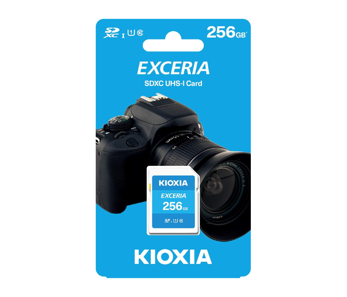 Kioxia LNEX1L256GG4 SDXC UHS-I U1 256GB Class 10 Exceria SD Memory Card - Zoom Image 2