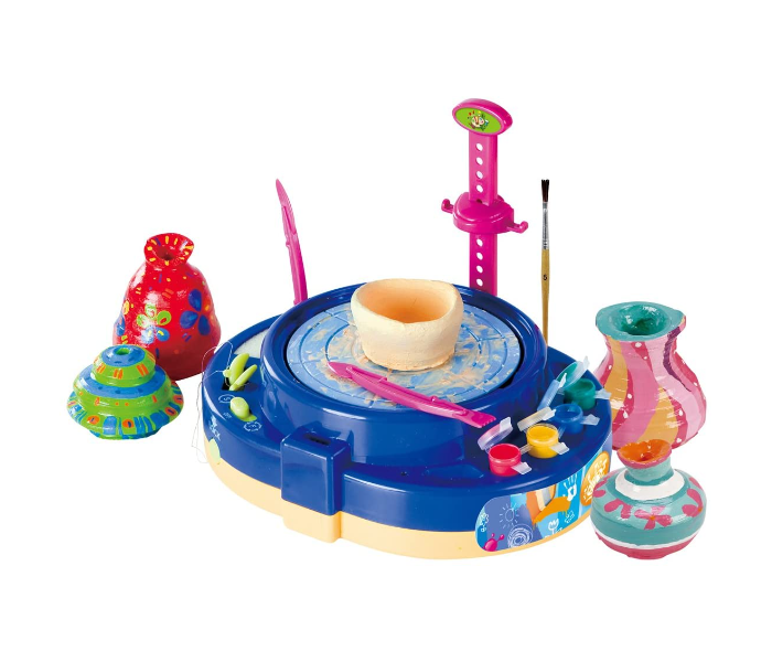 PlayGo 2 In 1 Paint and Pottery Wheel for Kids - Zoom Image 1