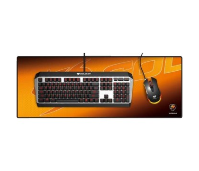 Cougar Arena Extra Large Gaming Mouse Pad - Orange - Zoom Image 2