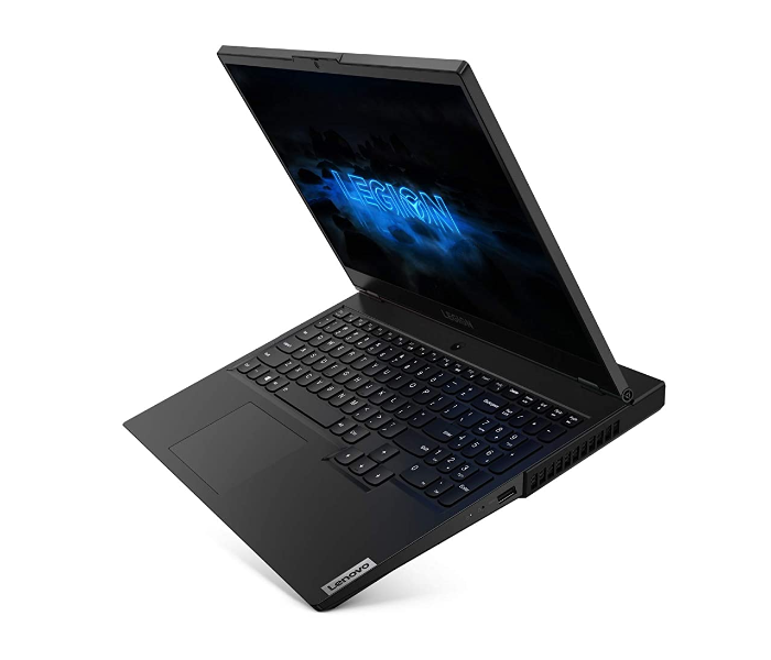 Lenovo Legion 5 81Y6009KAX 15.6 inch Intel Core i7-10750H 16 GB RAM 1TB HDD 256GB SSD 6GB Nvidia RTX2060 6GB English Arabic Windows 10 Home - Phantom Black - Zoom Image 2