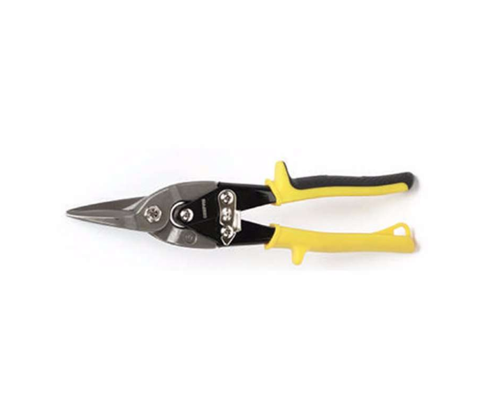 Geepas GT59112 250mm Straight Cut Aviation Snip - Black and Yellow - Zoom Image