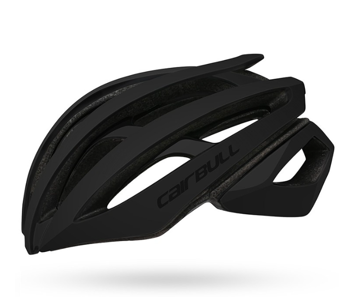 Original Cairbull Cycling Helmet SLK20 Medium 54cm with Extra Protective Padding Ventilation  - Black - Zoom Image