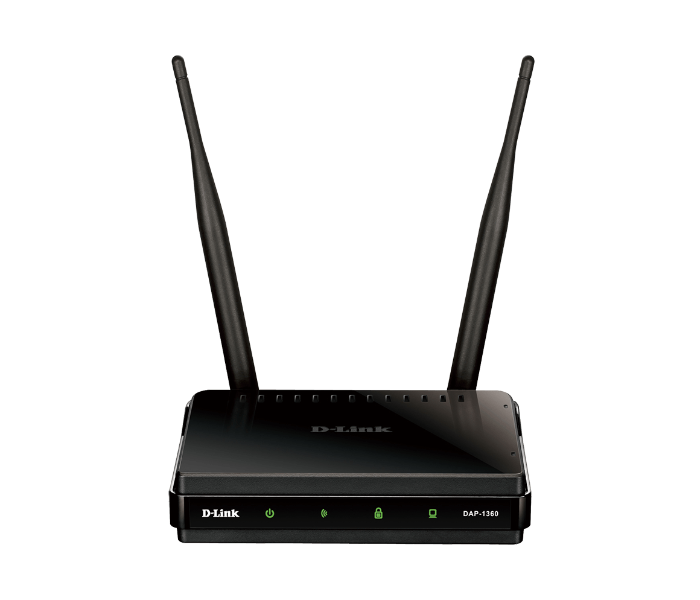 D-Link DAP-1360 Wireless N Range Extender - Black - Zoom Image 1