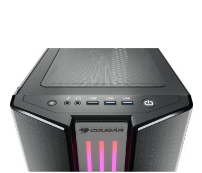 Cougar Gemini S RGB RGB Mid Tower Gaming Case - Black - Zoom Image 3