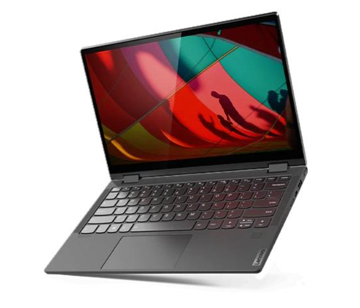 Lenovo Yoga C640 81UE0087AK 13.3 Inch FHD Touch and Flip Intel Core i5-10210U 1.6Ghz Processor 8GB RAM 512GB SSD Intel HD Graphics Windows 10 Home English Keyboard - Grey - Zoom Image 1