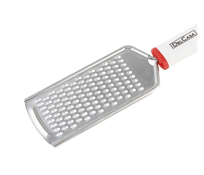 Delcasa DC1409 SS Cheese Grater - White and Red - Zoom Image 2