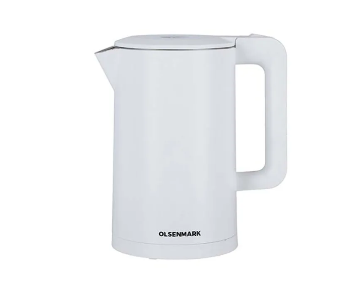 Olsenmark OMK2429 1.7 Litre Double Layer Kettle - White - Zoom Image 1