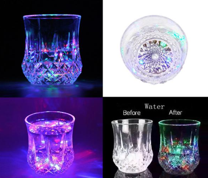 4 Piece Inductive Rainbow Color Changing Magic Cup - Clear - Zoom Image 3