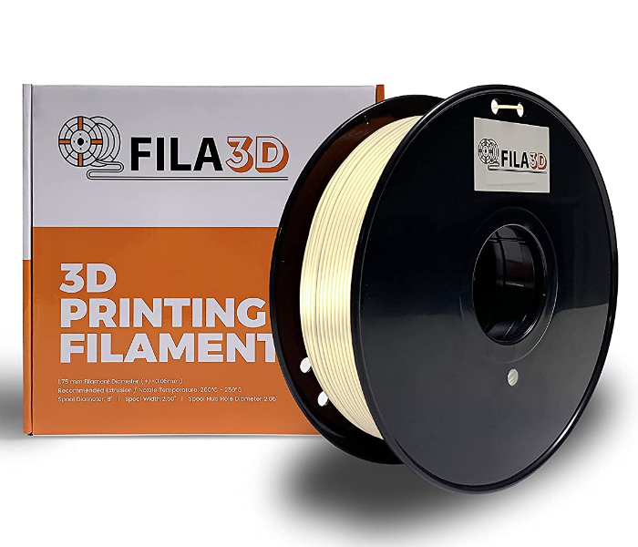 Fila3D 1.75mm HIPS 1Kg 3D Printer Filament - Natural - Zoom Image 1