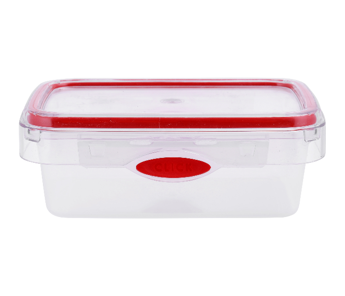 Delcasa DC1142 400ml Smart Unlock Stroge Container - Red - Zoom Image 1