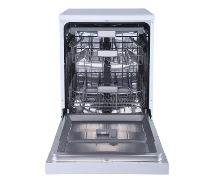 Evvoli EVDW-143MW 7 Programs 14 Place 3 Baskets Electric Dishwasher - White - Zoom Image 2