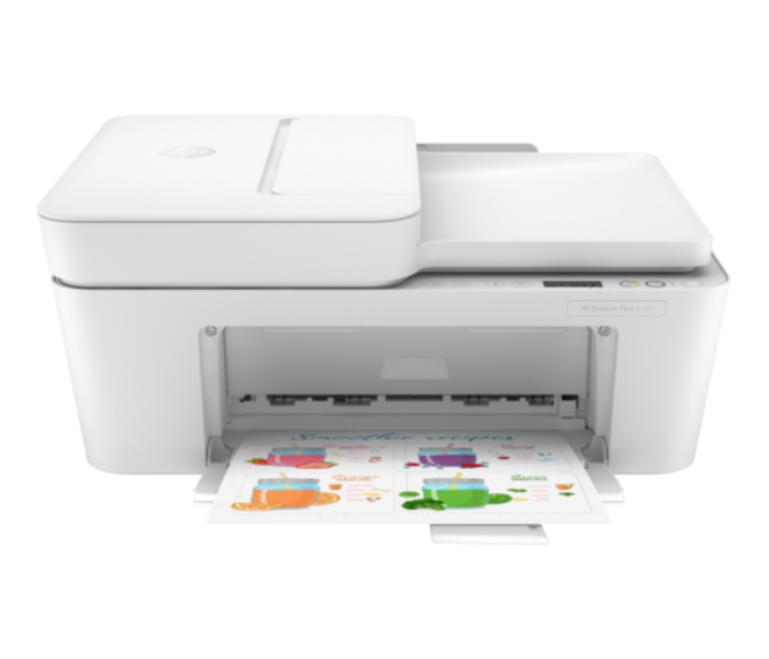 HP DeskJet Plus 4120 All-in-One Printer - White - Zoom Image 3