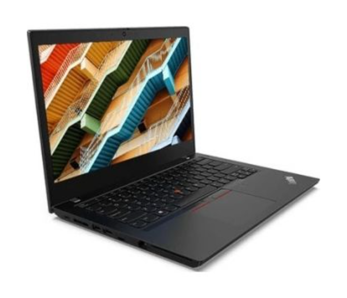 Lenovo ThinkPad L14 20U1S1X500 14.0 Inch HD Display Intel Core i5-10210U 1.8GH Processor 8GB DDR4 RAM 256GB SSD Integrated Intel Graphics Arabic Keyboard DOS - Black - Zoom Image 2