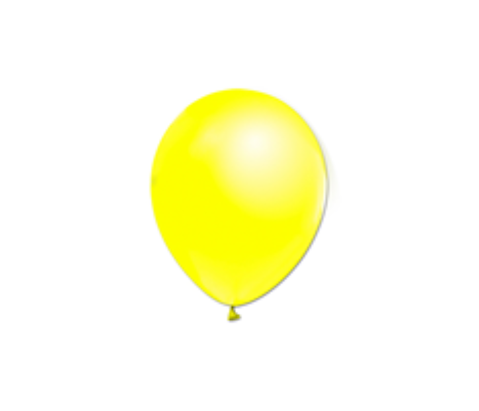 Rota Party Pack of 20 Piece 12 inch Metallic Latex Balloon - Yellow - Zoom Image